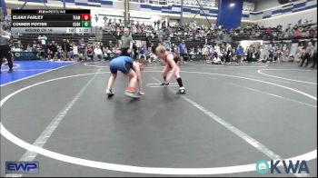 85 lbs Round Of 16 - Elijah Farley, Team Guthrie Wrestling vs Conner Potter, Cushing
