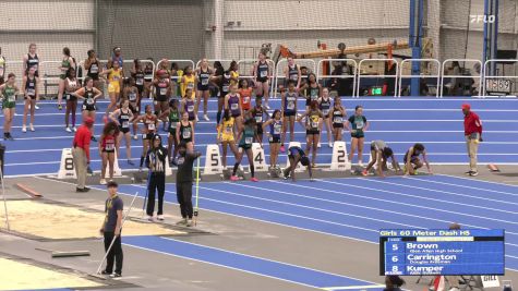 High School Girls' 60m, Finals 9
