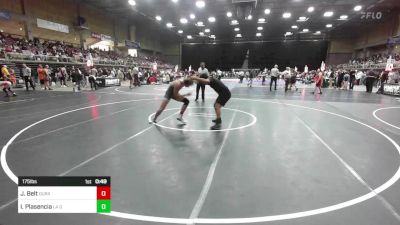 175 lbs Consolation - Jacob Belt, Durango WC vs Ignacio Plasencia, La Gente WC