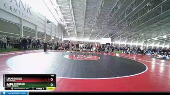 165 lbs Cons. Round 6 - Zade Hawker, West Jordan vs Liam Bogle, Deer Park