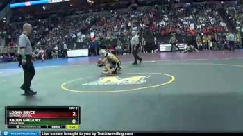 Semifinal - Kaden Gregory, Logan View vs Logan Bryce, Raymond Central