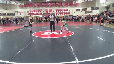 90 lbs Cons. Round 2 - Elijah Hunter, Stillwater vs Ashton Reller, Hornets