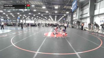 100 lbs Consi Of 8 #1 - Adam Dorn, NY vs Cooper Grant, ME