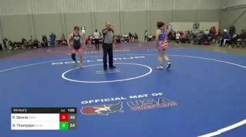 150 lbs Rr Rnd 5 - Peyton Dennis, Oregon Womens vs Grace Thompson, OK Supergirls Blue