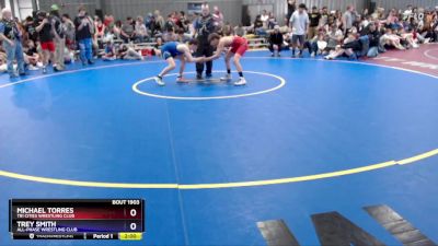 120 lbs Cons. Round 3 - Michael Torres, Tri Cities Wrestling Club vs Trey Smith, All-Phase Wrestling Club