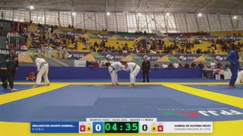 GABRIEL DE OLIVEIRA NEVES vs WELLINGTON DUARTE DOMINGUES 2026 FPJJ Circuito Paulista GI Etapa 3