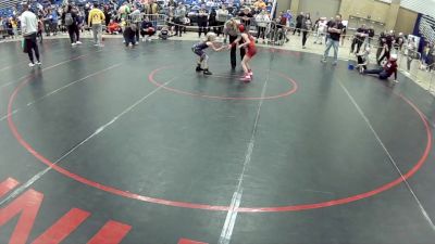 10U Girls - 53 lbs Cons. Round 3 - Briar Parrett, Midwest Xtreme Wrestling vs Ataliah McCue, The Fort Hammers Wrestling