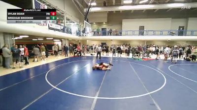 120 lbs Cons. Round 1 - Brigham Brooker, Logan Wrestling Club vs Dylan Doan, Team Prestige Wrestling