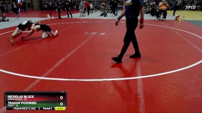 115 lbs Semis (4 Team) - Teagan Pozorski, Foley vs Nicholas Block, Grand Rapids