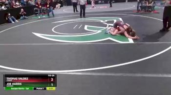 113 lbs Cons. Round 1 - Thomas Valdez, Swink vs Joe Harris, Hayden