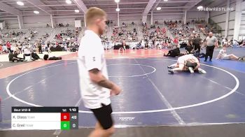 195 lbs Round Of 32 - Kaden Glass, Team Carnage vs Chris Greil, Team Thunder