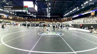 56 lbs Round 3 - Diego Ruiz, Eagle Empire vs Kaid McMath, Team Barracuda