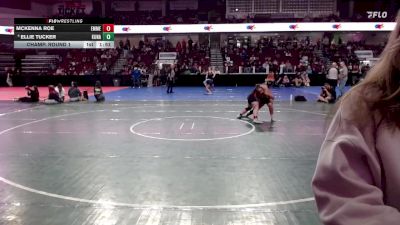 145 lbs Champ. Round 1 - McKenna Roe, Emmett vs Ellie Tucker, Kuna