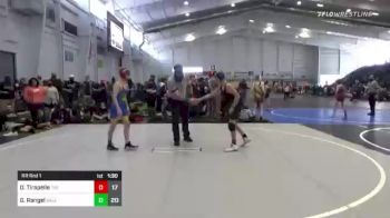 96 lbs Rr Rnd 1 - Dylan Tirapelle, The Club vs Gavin Rangel, Salem Elite