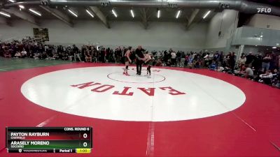 100 lbs Cons. Round 6 - Arasely Moreno, Socorro vs Payton Rayburn, Chatfield