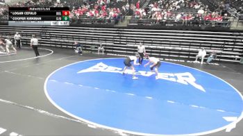 5A 175 lbs Quarterfinal - Logan Cefalo, Box Elder vs Cooper Kirkman, Clearfield