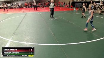 65 lbs Semis (4 Team) - Merrick Anthony, LCWM vs Lincoln Engan, Caledonia/Houston