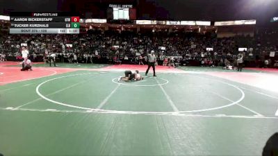 126 lbs Champ. Round 1 - Aaron Bickerstaff, GTWA vs Tucker Kurzhals, ELR1