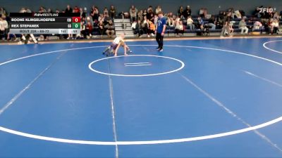68-72 lbs Cons. Round 1 - Boone Klingelhoefer, Kearney Matcats vs Rex Stepanek, GI Grapplers