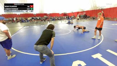 144 lbs Round 2 (8 Team) - Noah Plahitko, Roncalli B vs Landon Rodman, Franklin Central Flashes B