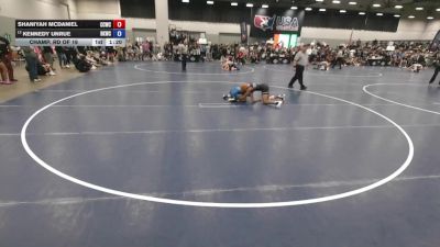 125 lbs Champ. Rd Of 16 - Shaniyah McDaniel, Columbia County Wrestling Club vs Kennedy Unrue, Bad Karma Wrestling Club