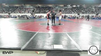 160 lbs Consi Of 64 #2 - Hudson Hicks, Sallisaw Takedown Club vs Isaiah Muck, Jay Junior High