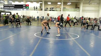 88 lbs Consi Of 16 #1 - Silas Houston, Newtown vs Judson Henny, None