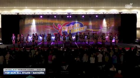 Top Gun All Stars - Saviors [2025 L4.2 Senior Coed Day 2] 2025 Spirit Cheer Dance Grand Nationals & Cheer Nationals
