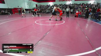 285 lbs Champ. Round 1 - Isahia Ledesma, Santa Ana vs Santiago Benitez, Villa Park