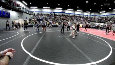 61 lbs Round Of 16 - Nathan Norris, Standfast vs Kash Hall, Tecumseh Youth Wrestling
