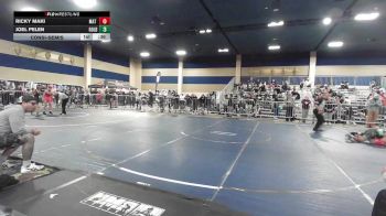 123 lbs Consolation - Ricky Maki, Mat Time vs Joel Pelen, Golden Backs