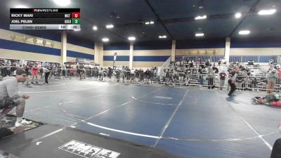 123 lbs Consolation - Ricky Maki, Mat Time vs Joel Pelen, Golden Backs