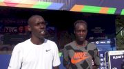 Shadrack Kipchirchir owes Paul Chelimo money for doing his hair
