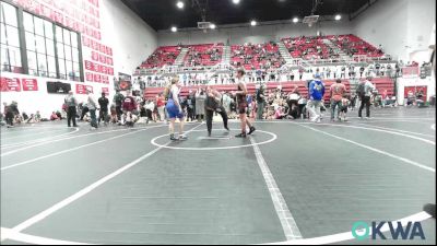 130 lbs Rr Rnd 2 - Kayden Cleavinger, F-5 Grappling vs Ella Brown, Choctaw Ironman