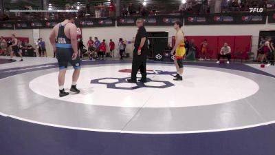 130 kg Champ. Round 1 - Jaxson Thomas, Tiger Den Wrestling Club vs Thomas Tatham, Western Colorado Wrestling Club