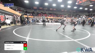 61 lbs Quarterfinal - Liam Gibson, Husky Wrestling Club vs Liam Peliti, Norman North
