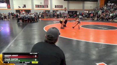 PW-6 lbs Quarterfinal - Keeper Arnot, DC Elite vs Chase Marter, VS Viking Wrestling Club