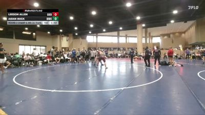 190 lbs Round 2 Champ & Wb (32 Team) - Leeson Allen, Guerilla WC vs Aidan Buck, VSUS Athletics RTC