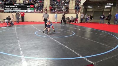55_B lbs Round Of 64 - Ace Wharton, Northwest vs Joshua Goodman, Edinboro