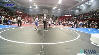 110 lbs Quarterfinal - Chance Dewey, Tulsa Blue T Panthers vs Max Price, Glenpool Warriors