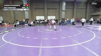 190 lbs Cons. Round 1 - Zaender Schoenebeck, Luxemburg-Casco vs Enzo Hernandez, Francis Howell Central