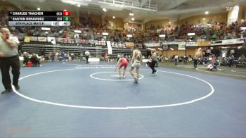 113 lbs 5th Place Match - Easton Benavidez, Lyons HS vs Charles Thacher, Oskaloosa HS