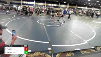 116 lbs Semifinal - Raidyn Pugsley, Siwc vs Caden Garriott, Church Boyz