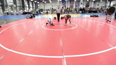 132 lbs Rr Rnd 2 - Tylin Thrine, Beast Nation Gold vs Charlie Wittmer, Patton Trained Red