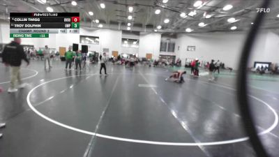 141 lbs Champ. Round 2 - Troy Dolphin, UW-Parkside vs Collin Twigg, Grand Valley State