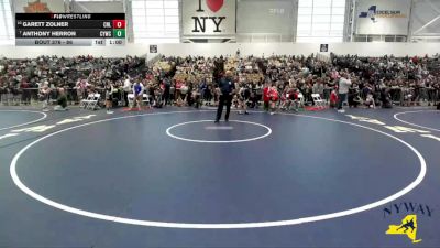 86 lbs Champ. Round 1 - Anthony Herron, Carmel Youth Wrestling Club vs Garett Zolner, Club Not Listed