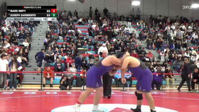 285 lbs Cons. Round 3 - Joseph Sarmiento, Durango vs Mark Mefy, Durango
