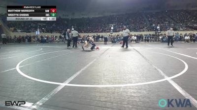 88 lbs Round Of 32 - Matthew Meredith, Raw Wrestling Club vs Westyn Owens, Shelton Wrestling Academy