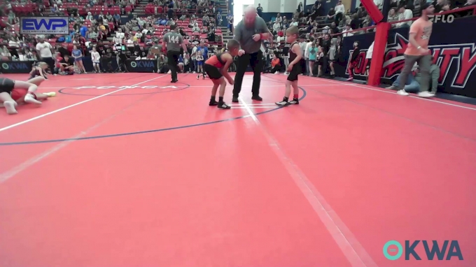 52 lbs Quarterfinal - Kellen Rupp, Perry Wrestling Academy vs Levi ...