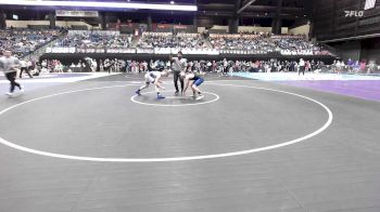 126 lbs Cons. Round 2 - Nathaniel Atwell, Leavenworth HS vs Harrison Glover, Goddard HS